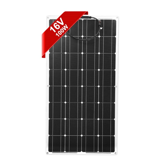 18V 100W Flexible Monocrystalline Solar Panel